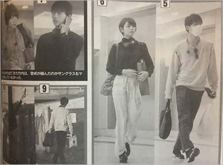 女性セブンが撮影の密会現場