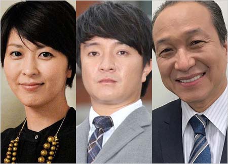 松たか子、濱田岳、小日向文世