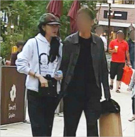 知恵糸彼氏のツーショット