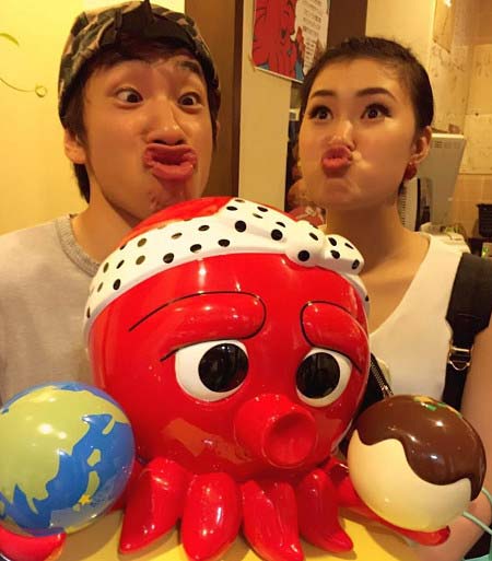 村上佳菜子&織田信成の変顔