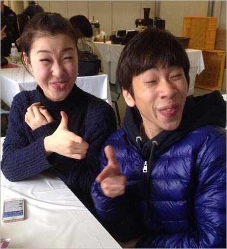 村上佳菜子&織田信成の変顔1枚目