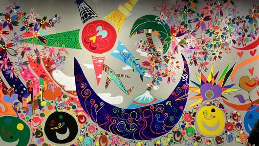 パラサポの香取慎吾が描いた壁画