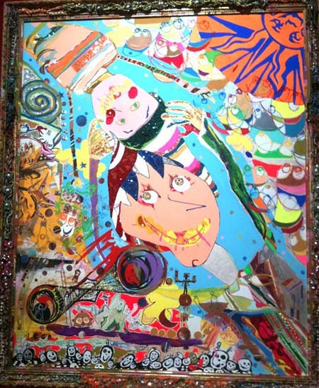 シルク・ドゥ・ソレイユで描いた絵