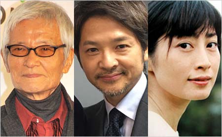 緒形拳、緒形直人、仙道敦子