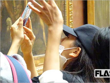 フランス・ルーヴル美術館で撮影の浅田真央