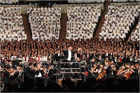 『サントリー1万人の第九』のコンサート風景