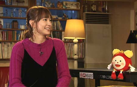 『めざましテレビ』取材受けた新垣結衣