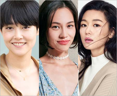菊地凛子、水原希子、チョン・ジヒョン
