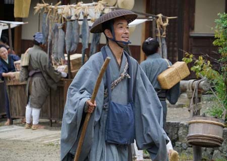 映画『一茶』のワンシーン