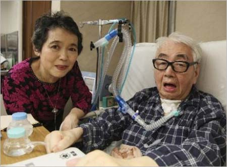 篠沢秀夫と妻・礼子