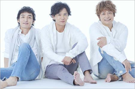 ホンネテレビ出演の稲垣・草彅・香取