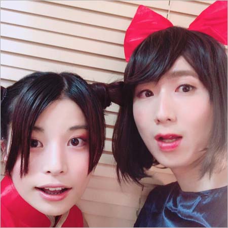 ハロウィン2017仮装姿披露のほな・いこか、川谷絵音