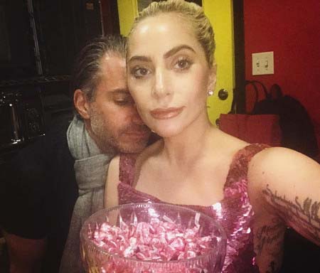 クリスチャン・カリーノ&レディー・ガガのインスタグラムツーショット