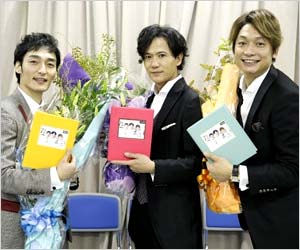 草彅剛、稲垣吾郎、香取慎吾