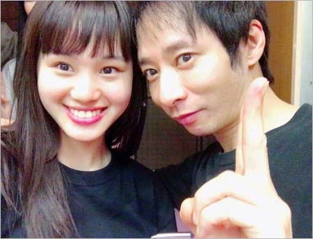 いしだ壱成＆飯村貴子のツーショット