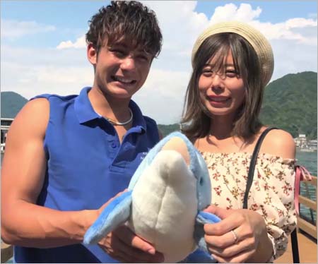 『恋んトス シーズン6』で交際に発展し水族館デートした北中健一&有村藍里