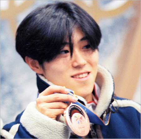 現役時代の植松仁