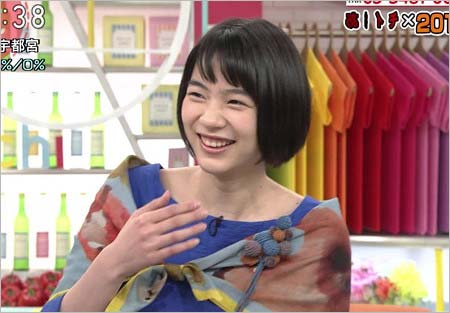 『あさイチ』出演しのん、笑顔