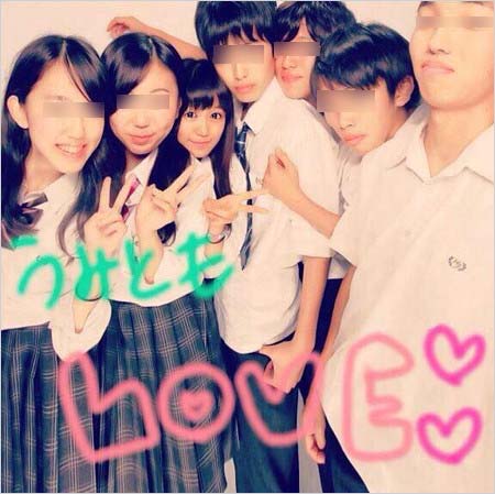 星名美怜の流出プリクラ3枚目