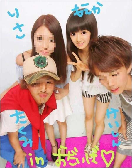 エビ中・星名美怜の流出プリクラ画像