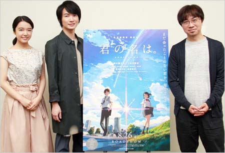 君の名は。の声優と監督