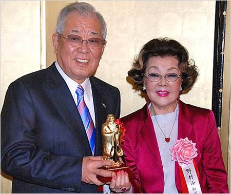 野村克也・野村沙知代夫妻