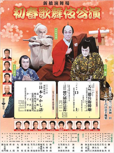 初春歌舞伎公演2018