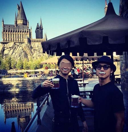 錦戸亮の流出プライベート写真（USJ）