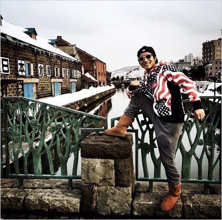 錦戸亮の流出プライベート写真（私服ポーズ）