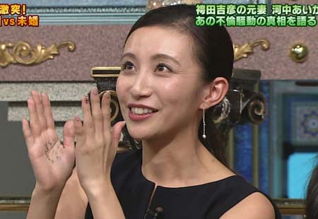 『踊る！さんま御殿!!』出演の河中あい