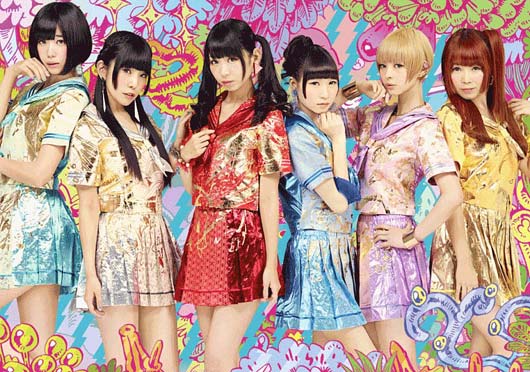 でんぱ組.incが6人組時代の写真