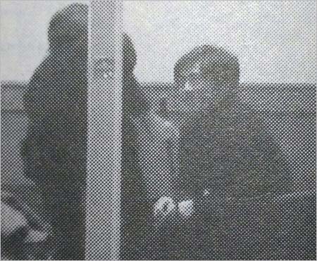 森田剛&宮沢りえのゴルフ練習場デート、キス現場1枚目