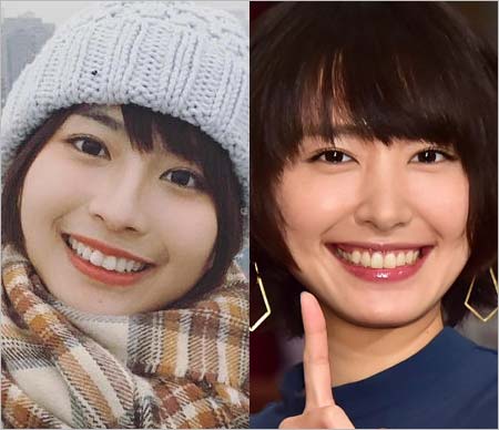 ロン・モンロウと新垣結衣の顔比較