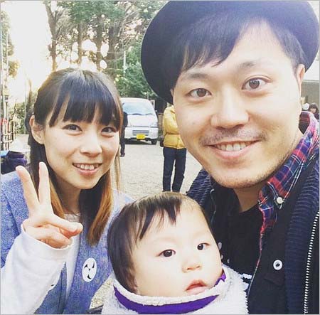 エハラマサヒロと妻・千鶴