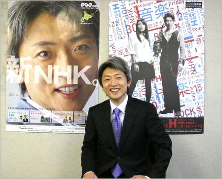 札幌放送局時代の登坂淳一