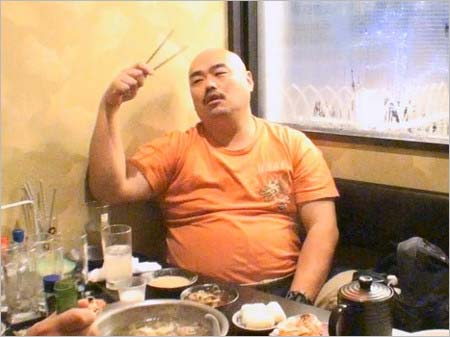 しゃぶしゃぶ食べ放題に行くクロちゃん