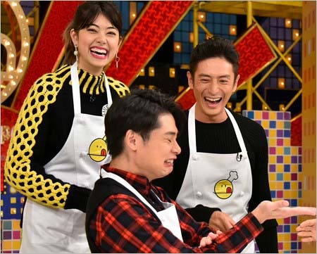 『新チューボーですよ！』で共演時の森星＆伊勢谷友介