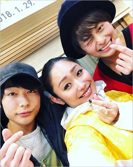 ボイメンのメンバーと安藤美姫