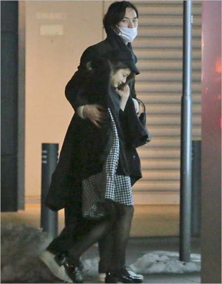 女性セブンが1月26日に撮影した写真2枚目