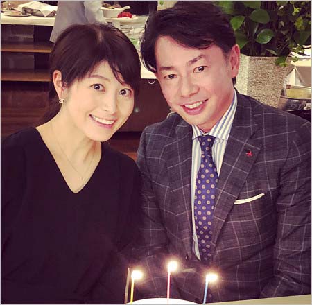 森麻季アナと夫・森健一社長