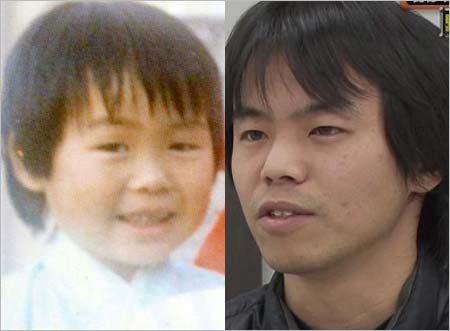 身元不明者・和田竜人、行方不明男児・松岡伸矢の顔比較画像