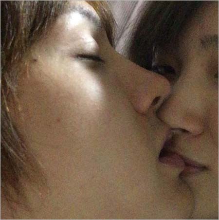 財木琢磨＆橋本楓？のプライベートツーショット