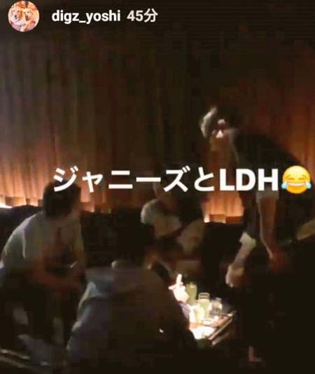 工藤与明が投稿の山下智久、今市隆二