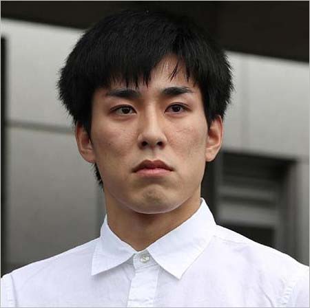 釈放時の高畑裕太