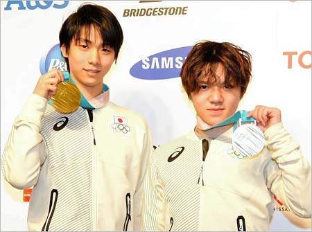 羽生結弦と宇野昌磨