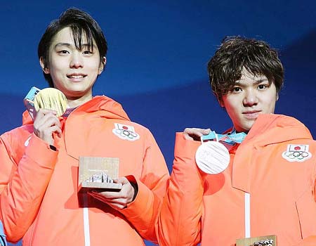 羽生結弦&宇野昌磨