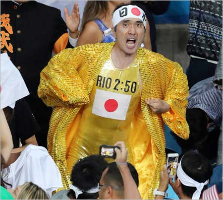 リオデジャネイロ五輪に姿を現した江頭2:50『