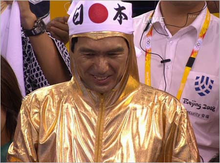 2008北京五輪に登場した江頭2:50