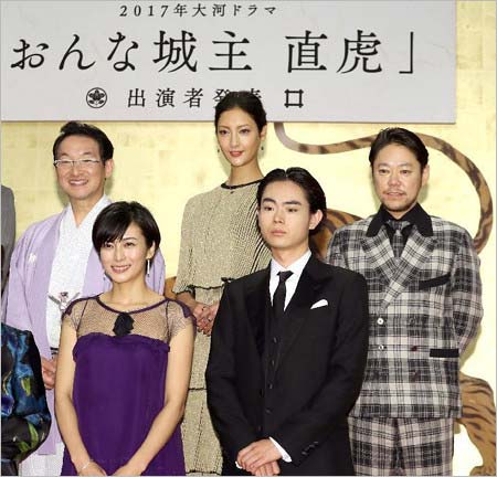 NHK大河ドラマ『おんな城主 直虎』で共演の菅田将暉&菜々緒