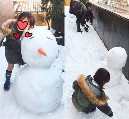 大沢樹生と家族の写真